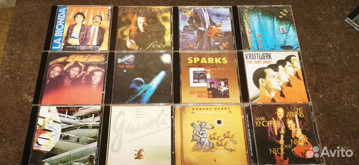 Зарубежный рок,метал на CD дисках