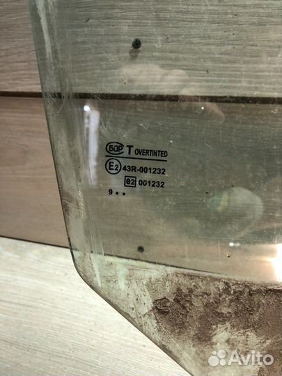 Боковое стекло правое LADA Priora Приора