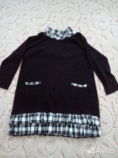 Платье трикотажное