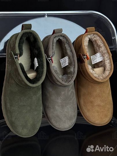 Угги Классика Ugg Classic Ultra Mini Zip Boot