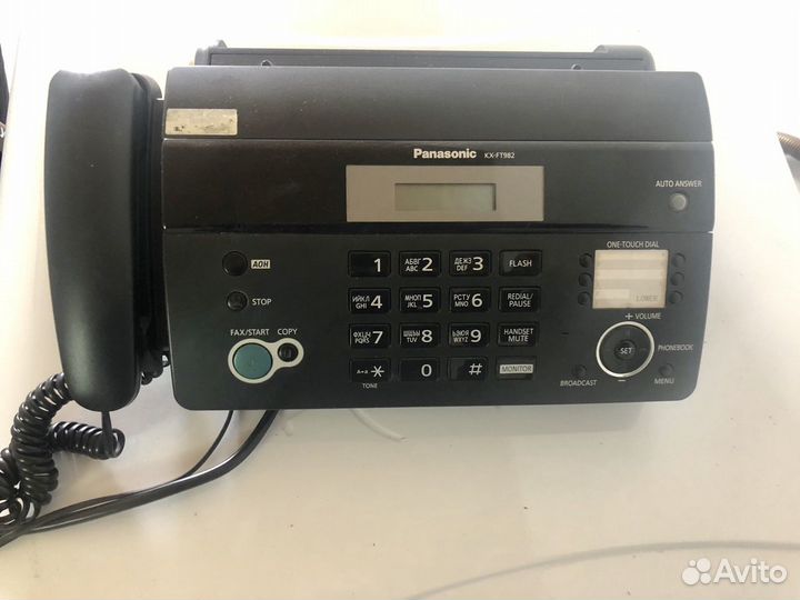 Факс Panasonic KX-FT982