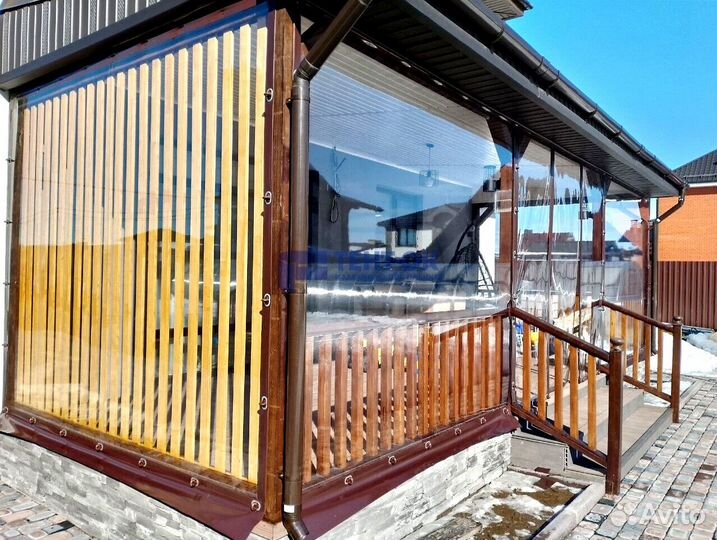 Мягкие окна для веранды – только доставка