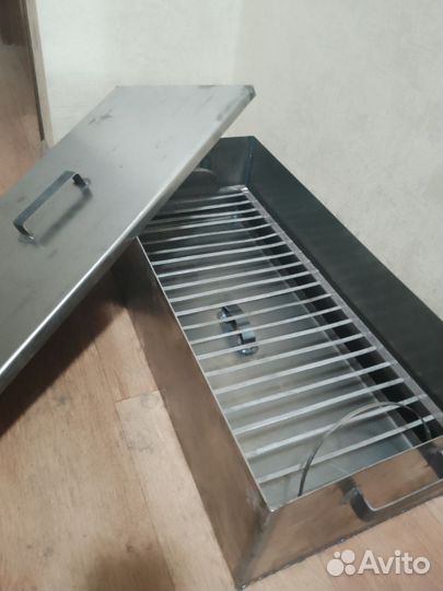 Коптилка горячего копчения