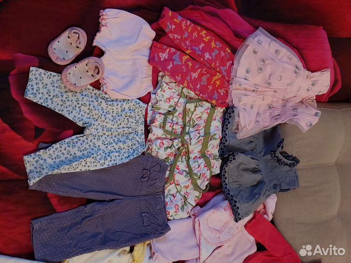 Вещи пакетом на девочку
