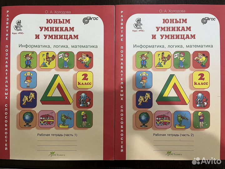 Юным умникам и умницам 2 класс рабочая тетрадь