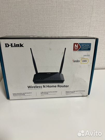 Безпроводной маршрутизатор D-Link N 300