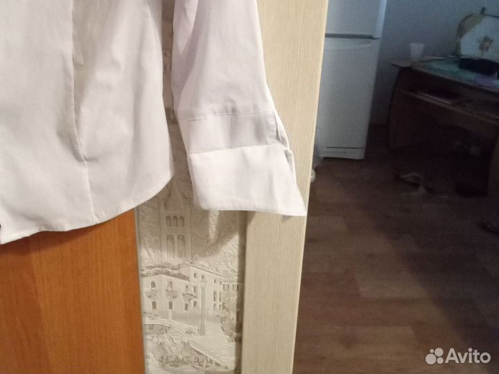 Рубашка белая женская 44 46