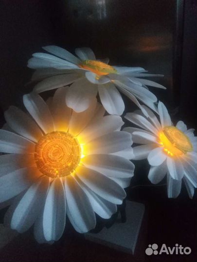 Ромашки. Ночник настольный