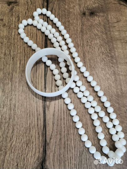 Бусы и браслет СССР