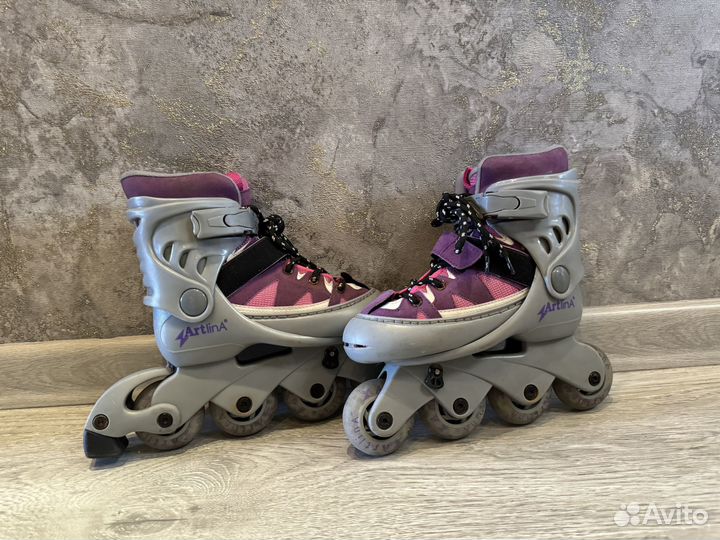 Коньки роликовые