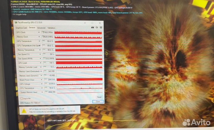 Видеокарта ASRock RX 7800 XT Steel Legend