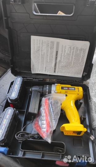 Аккумуляторная дрель шуруповерт
