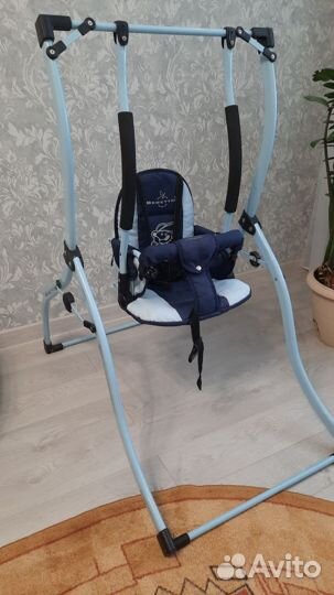 Детские качели напольные
