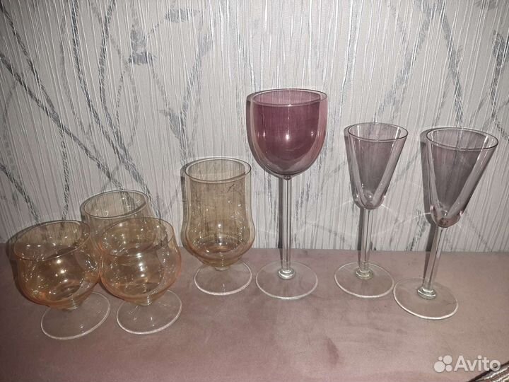 Фужеры СССР Калинин редкие