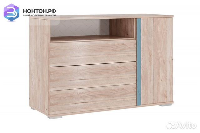 Комод Лайк 26.01 дуб мария / индиго