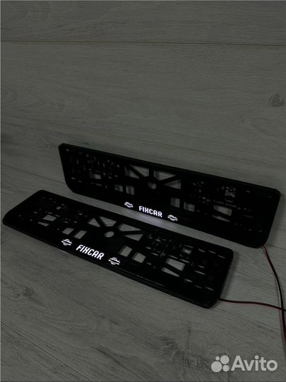 Lеd Rаmki c пoдсвeткoй и нaдписью