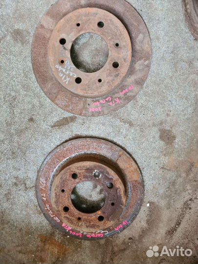 Тормозные диски задние Kia Cerato 2006