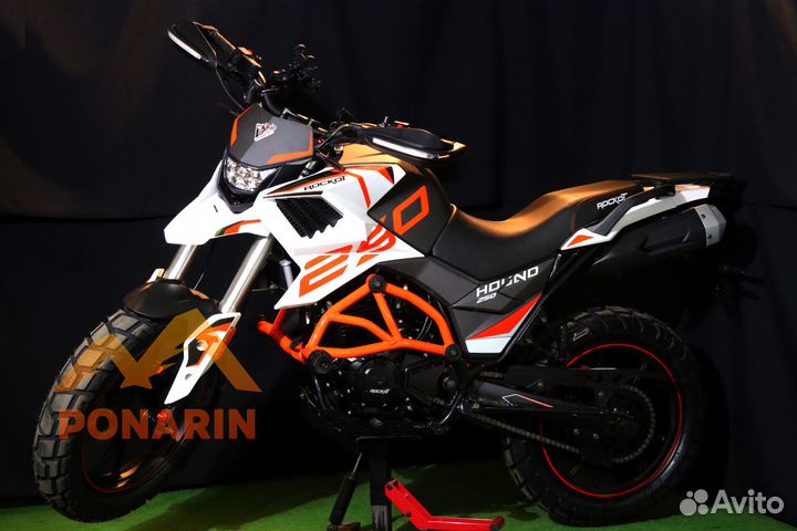 Мотоцикл турэндуро rockot hound 250