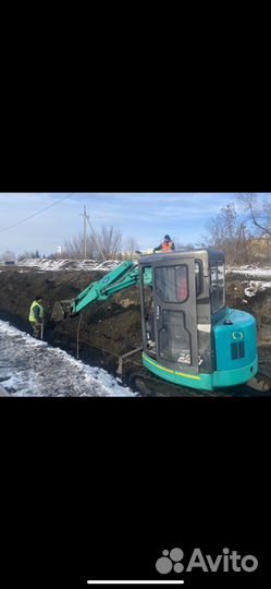 Услуги мини экскаватора