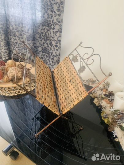 Подставка, дровница каминная ковка