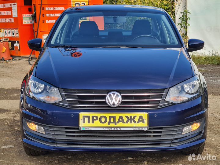 Volkswagen Polo 1.6 AT, 2017, 94 000 км