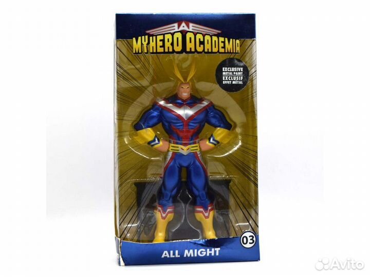Фигурка My Hero Academia All Might metal foil 22см