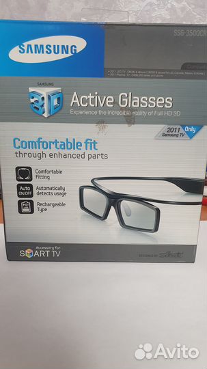 Новые 3D очки Samsung ssg-3500cr