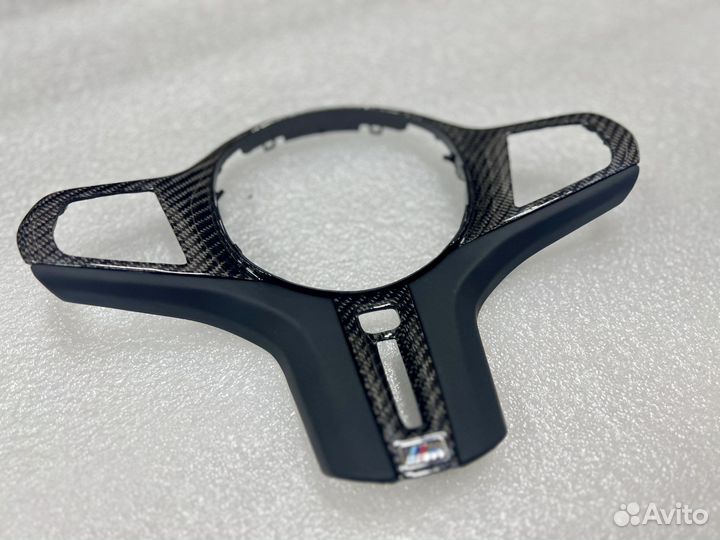 Накладка карбон М руль BMW G30/G05/G06