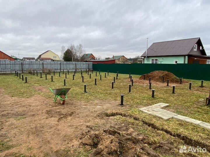 Винтовые сваи. Продажа. Монтаж