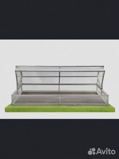 Парник Хлебница разборная с грядкой и бабочка