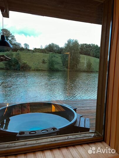 Сауна с джакузи