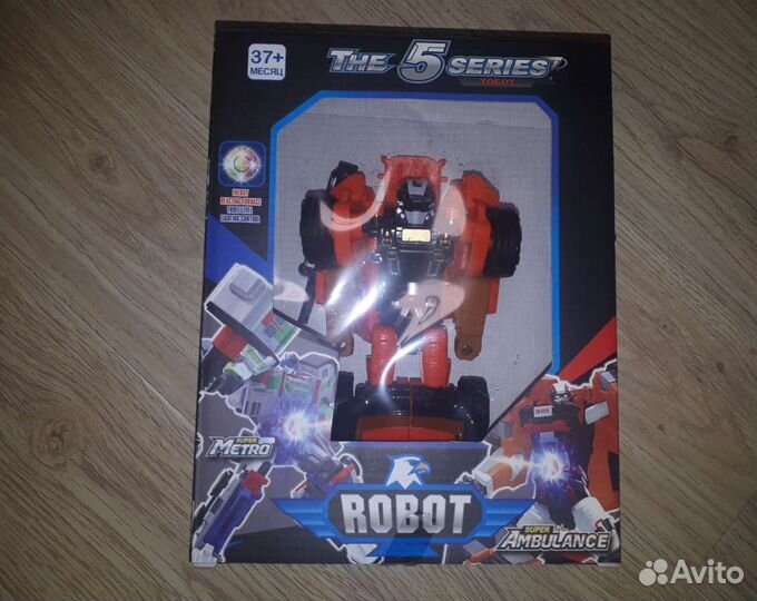 Робот трансформер супер метро