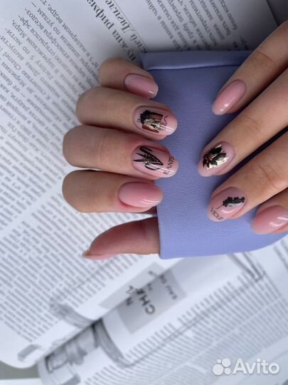 Маникюр с покрытием гель-лак