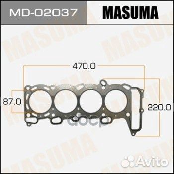 Прокладка гбц MD02037 Masuma