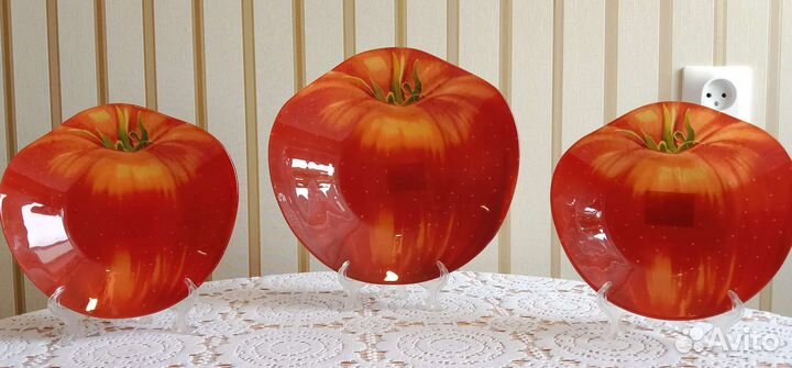 Набор салатников (3 шт, стекло)