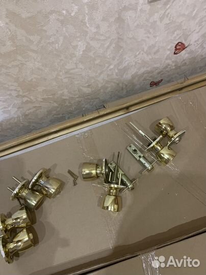 Дверные межкомнатные круглые ручки