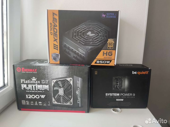 Блок питания Super flower 850,bequiet 600,700,1200