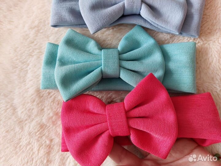 Повязки на голову для девочки