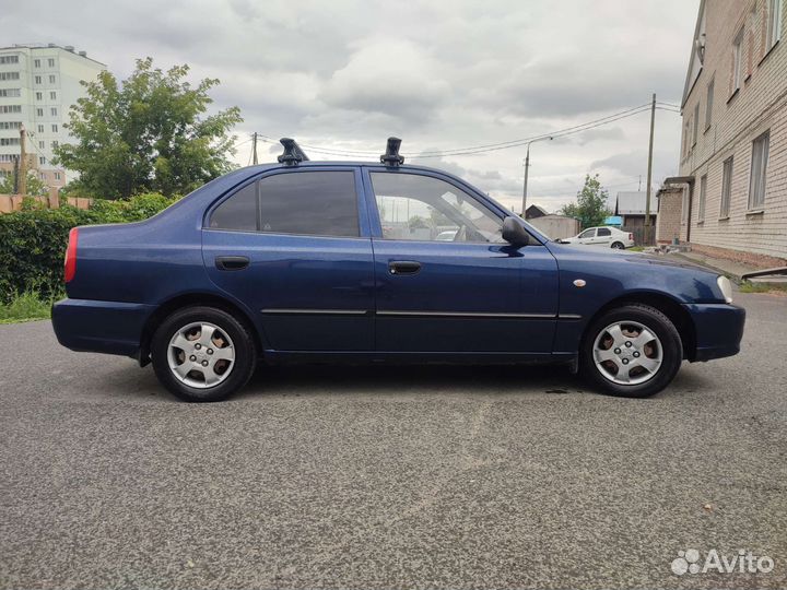 Hyundai Accent 1.5 AT, 2007, 190 000 км