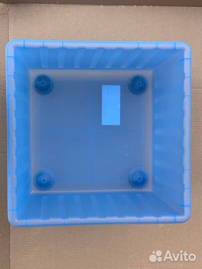 Контейнер на колесах Вессла. Ящик синий.Новый икеа