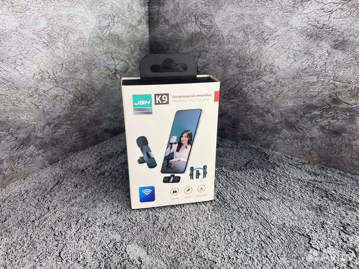 Беспроводной петличный микрофон для iPhone