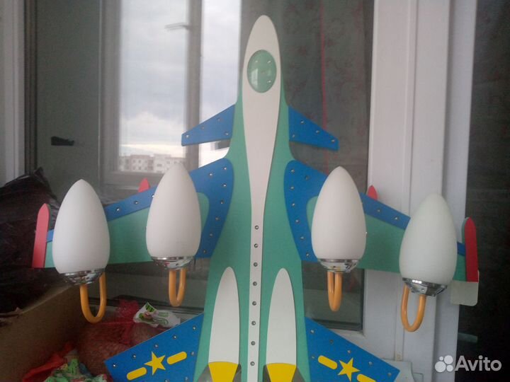 Люстра для мальчика