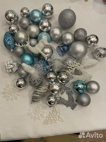 Елочные игрушки пакетом