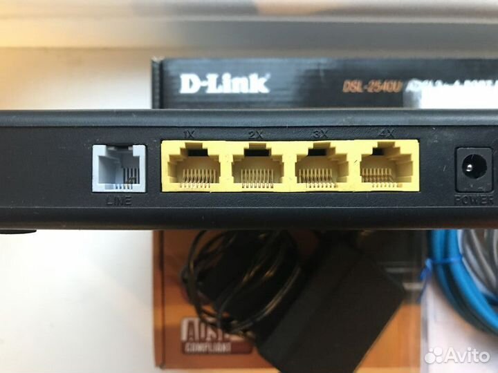 Роутер D-Link DSL-2540U