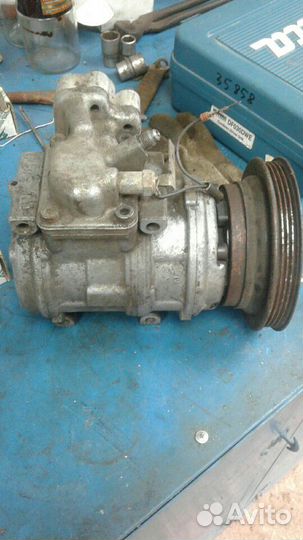 Компрессор кондиционера Митсубиси Эклипс