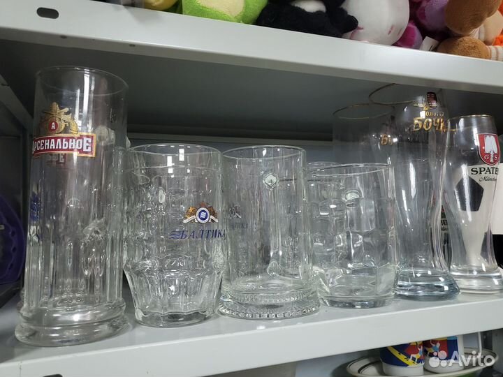 Пивные кружки и бокалы бу