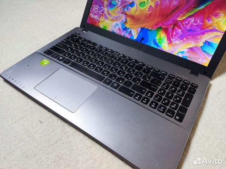 Мощный Asus Core i7, 12Gb, SSD256, GeForce GT720