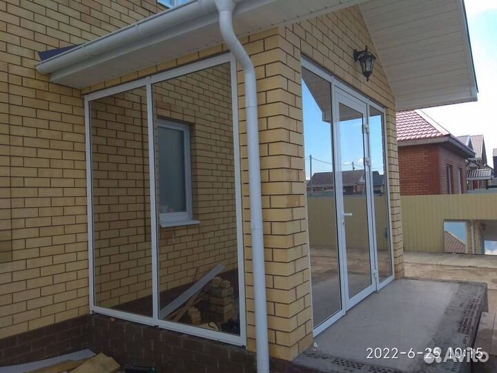 Алюминиевые двери