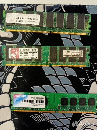 Оперативная память ddr, ddr2, ddr3