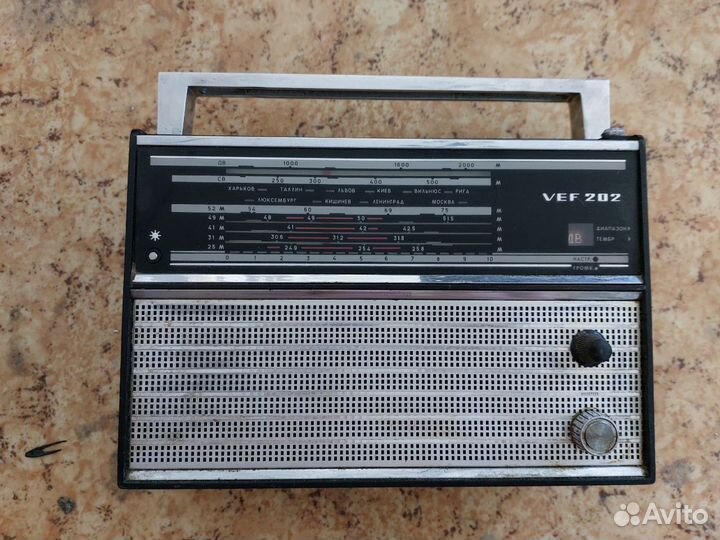 Радиоприемник vef 202 и горизонт